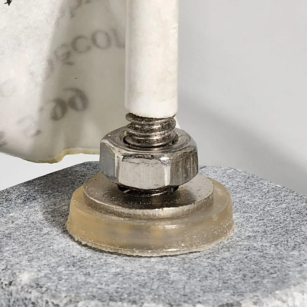 Home Decor Wholesale 6 Knob for Drawer Dresser Pulls Decorative Hexagon Gray